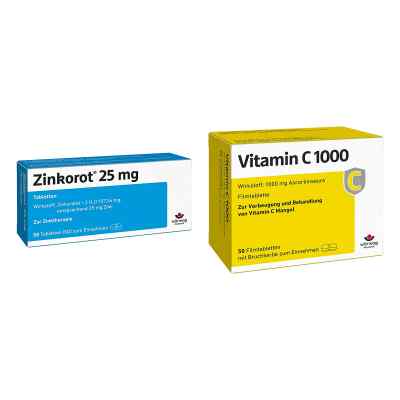 Zinkorot 25 mg + Vitamin C1000