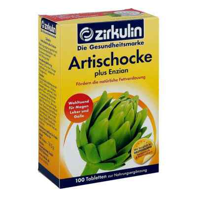 Zirkulin Artischocke plus Enzian Tabletten 100 stk von DISTRICON GmbH PZN 13154070