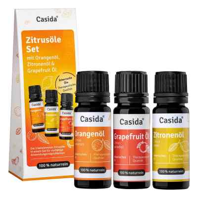 Zitrusöle Set Orangenöl&zitronenöl&grapefruit öl 3X10 ml von Casida GmbH PZN 17941439