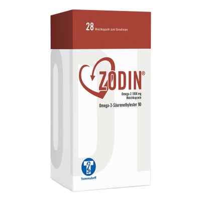 Zodin Omega-3 1000 mg Weichkapseln 28 stk von Trommsdorff GmbH & Co. KG PZN 16329802