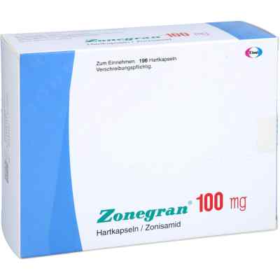 Zonegran Eisai 100 mg Hartkapseln 196 stk von Amdipharm Limited PZN 04407307