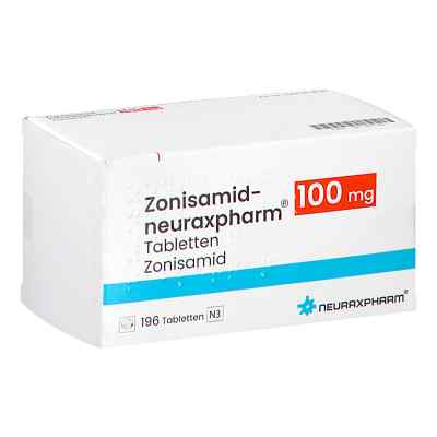 Zonisamid-neuraxpharm 100 Mg Tabletten 196 stk von neuraxpharm Arzneimittel GmbH PZN 18135746